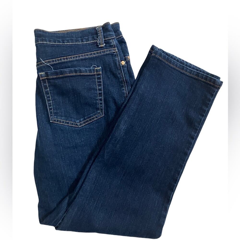 Gloria Vanderbilt Blue Straight Leg Jeans Classic Fit Amanda Missy 10